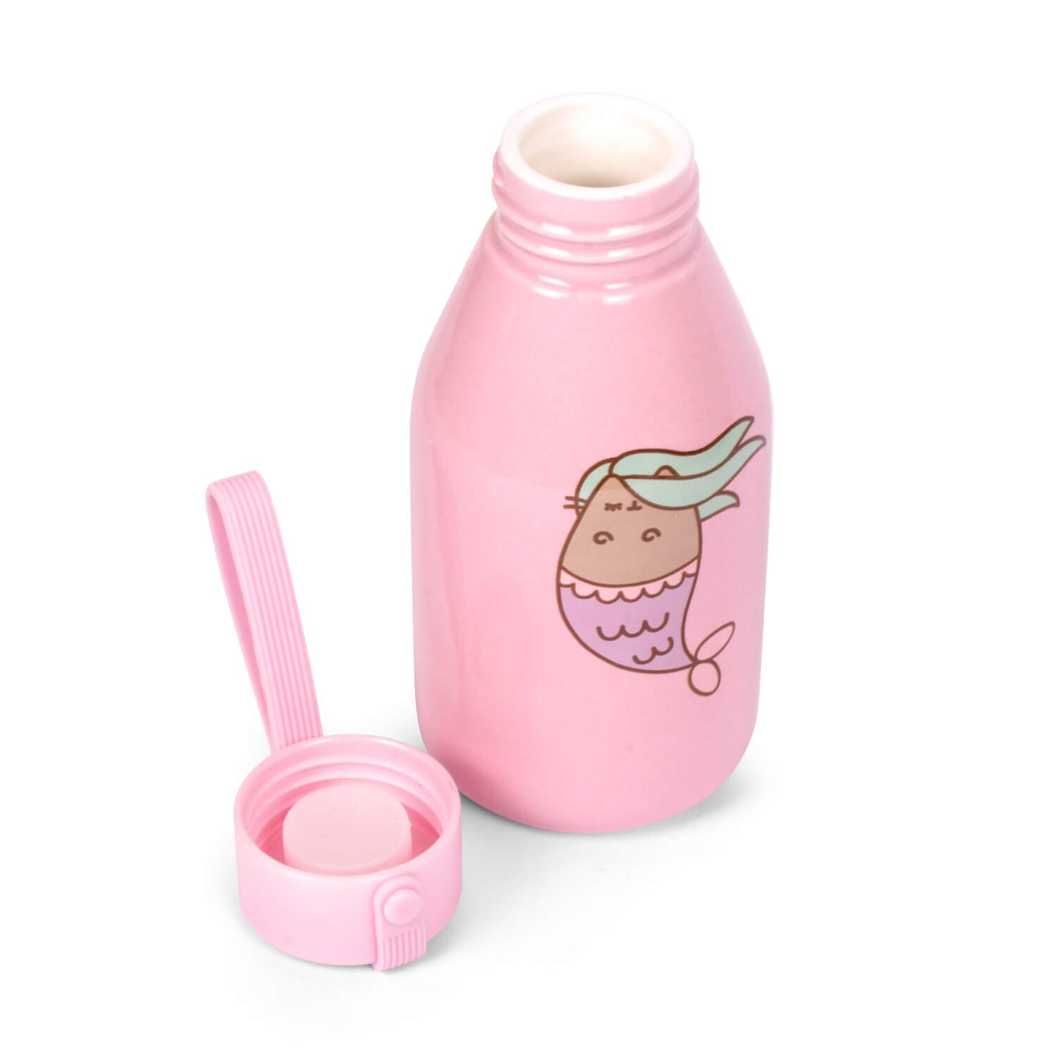 Thumbs Up Ceramic Water Bottle, Pink, 340 ml - Image 2