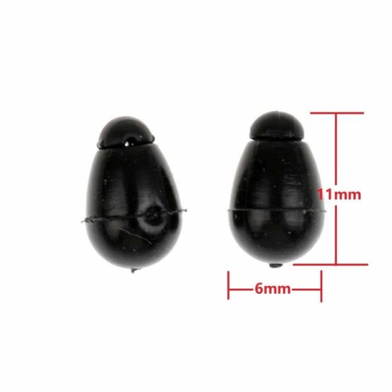 Supkeyer 50Pcs Fishing Connector Quick Change Beads for Hook Links Method Feeders - Image 2