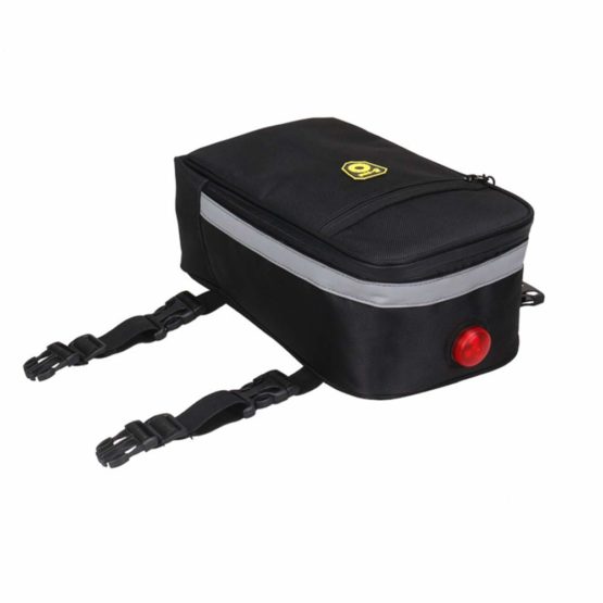Sunzit Bike Bag, Bicycle Rear Bag Cycling Bike Bicycle Saddle Rear Tail Seat Carrier Bag Waterproof Water Bottle Tool Bag - Image 3