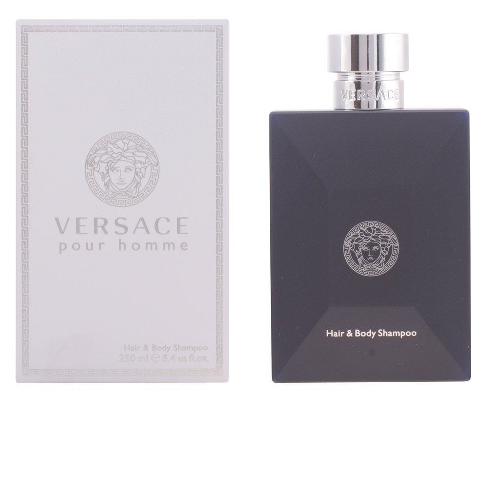 Versace Pour Homme Hair & Body Shampoo 250ml, 4.17 ml (Pack of 60)