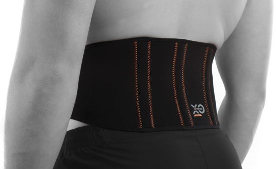 XO Kinetics - Premium Back Support Belt, Lower Back Brace - Best for Sport or Work related low back pain - Comfortable Adjustable Lightweight design suitable for Men & Women.