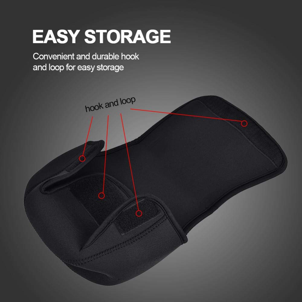 Alomejor Fishing Reel Bag Wheel Bag Reel Bag Fishing Pole Gear Tackle Tool Carry Case Carrier Travel Bag Storage Bag (S) - Image 3