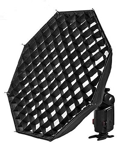 GODOX AD-S7 Folding 48cm 19" Multipurpose Softbox with Beauty Dish, Honeycomb Grid, Compatible with Godox AD200 Pro II - Image 3