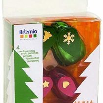 Artemio Kit 4 Punches Christmas, Multi-Colour