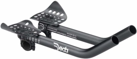 Deda Elementi Unisex's Parabolica Uno Handlebar Extensions, Black, 31.7mm