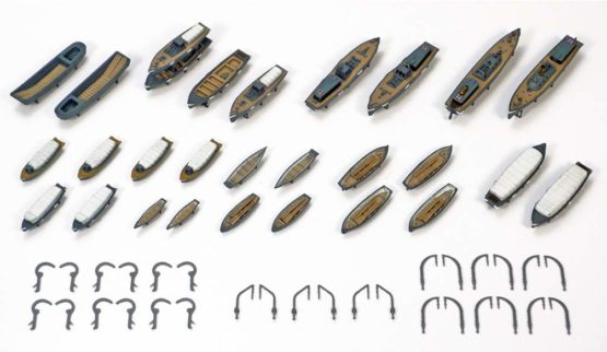 Tamiya 300078026 - 1:350 WWII supply boats Japanese marine (28) - Image 3