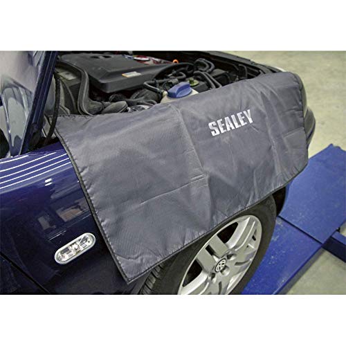 Sealey Vs8501 Wing Cover Non-Slip 800 X 450Mm, Black, 850mm x 450mm - Image 2