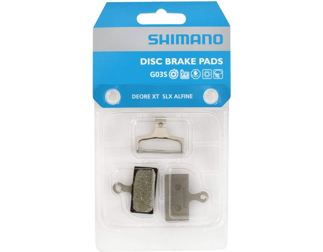 SHIMANO Unisex - Adult G03s Brake Disc, Black, 1 Size