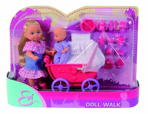 Simba EVI Love Doll Walk, Pink, 1 - Pack - Image 4