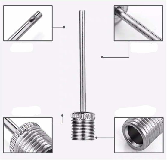 YARADECRO 5pcs Ball Pump Needles Sports Football Pin Inflating Valve Basketball Soccer Waterpolo Footpump Adapter(5 pieces) - Image 4
