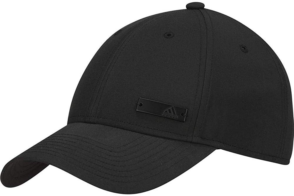 Adidas Men Classic Six-Panel Lightweight Metal Cap - Black/Black/Black, OSFM - Image 4