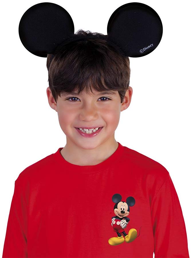 Includes headband with attached plush ears, Black - Image 2