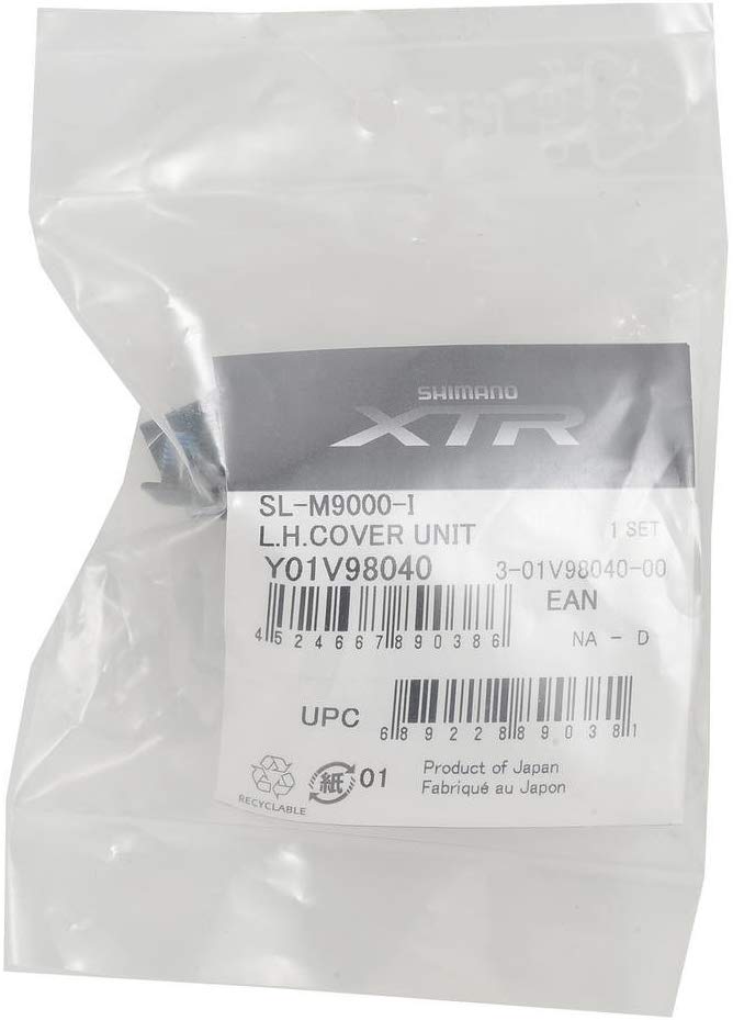 Shimano SPARE PART SLM9000I LH cover unit, Black, only size - Image 2