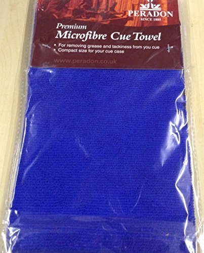 PERADON MICROFIBRE CUE TOWEL**, Blue, Compact - Image 2