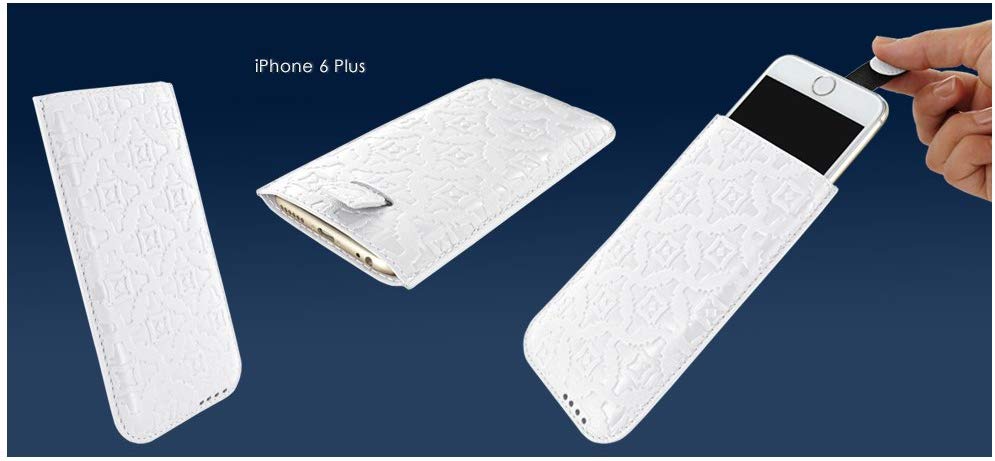 PielFrama Pull Case for Apple iPhone 6 Plus - White - Image 4