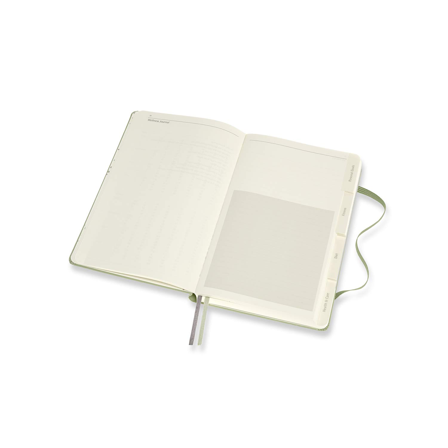 Moleskine, Wellness Journal, Theme Notebook, Hardcover Notebook to Track Your Health and Fitness Goals, Large Size 13 x 21 cm - Image 4