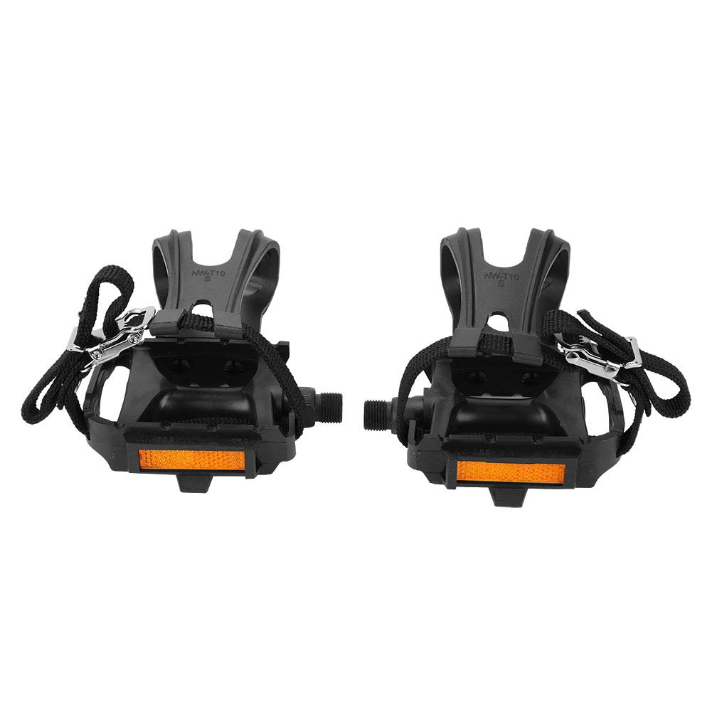 Nylon Cycling Pedals with Integrated Toe Clips and Cages, As Pictures Show, Approx. 112 * 79mm / 4.4 * 3.1inch - Image 3