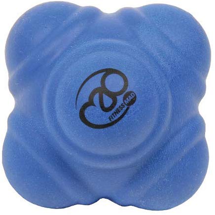 Fitness Mad Reaction Ball, Blue, 7cm