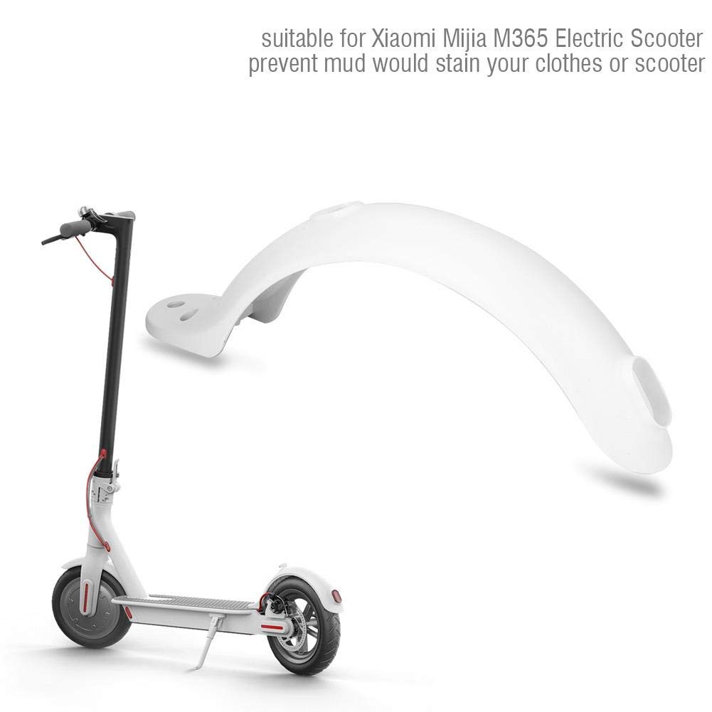 Electric Scooter Fenders Mudguard Scooters Mud Guard Fenders Accessory replacement for Mijia M365 Electric Scooter(White) - Image 2