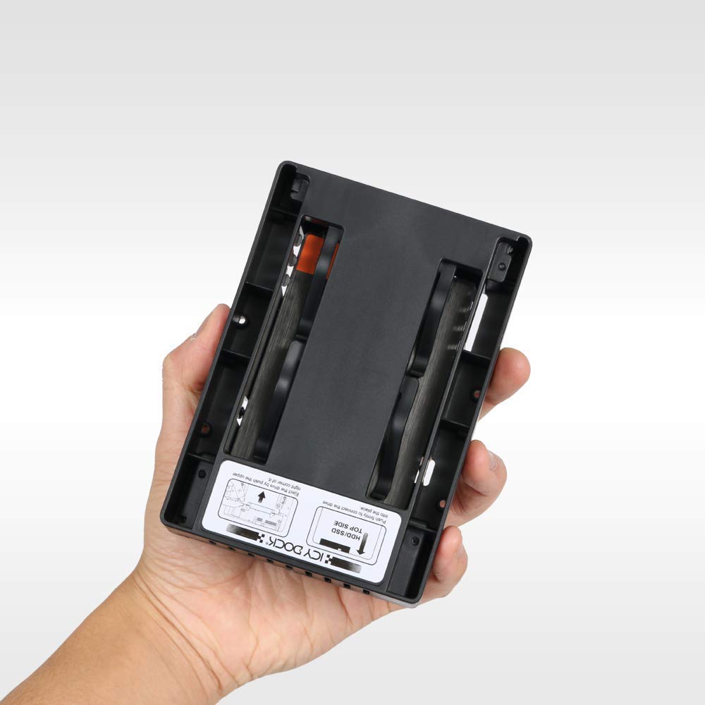 ICY Dock EZConvert Lite MB882SP-1S-3B 2.5-Inch. to 3.5- Inch. ATA SSD/HDD Converter / Mounting Kit, black - Image 3