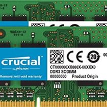 Crucial CT2K8G3S1339M 16 GB Kit (8 GB x 2) (DDR3L, 1333 MT/s, PC3-10600, CL9, SODIMM, 204-Pin, 1.35 V/1.5 V) Memory for Mac, Green