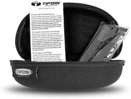 TIFOSI Crit Matte Gunmetal Polarised Fototec Photochromic Smoke Lens Sunglasses: Adaptive lenses - Image 4