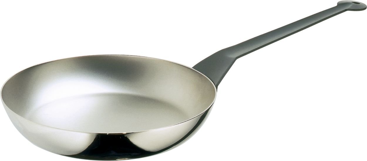 Alessi 90110/28 T La Cintura Di Orione Frying Pan in 18/10 Stainless Steel, Silver, Stainlesssteel, 5.7 x 54 x 17 cm