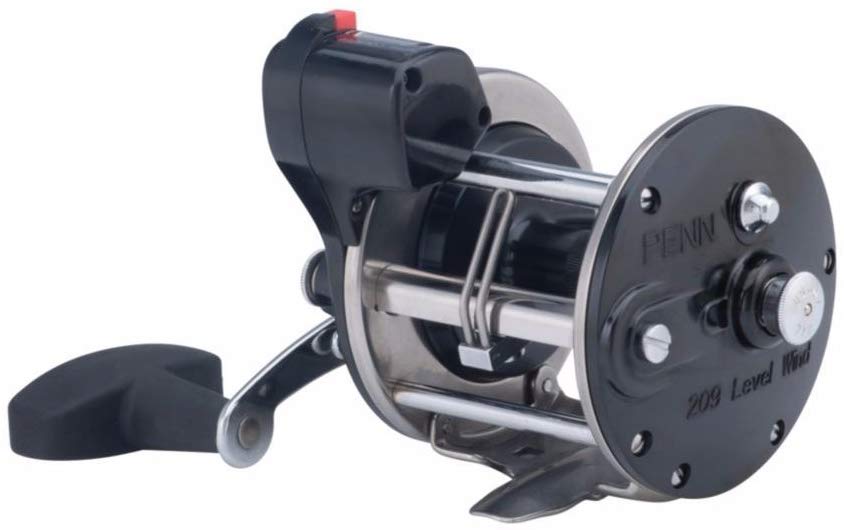 PENN General Purpose Level Wind, Saltwater Fishing Reel, Conventional Reels, Sea - Nearshore/Lake Fishing, Unisex, Black, 209 - Image 2
