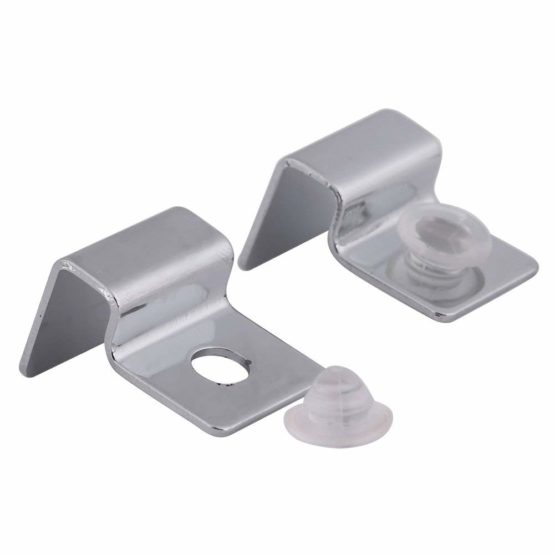 Pack Of 4 Stainless Steel Aquarium Fish Tank Glass Cover Clip Support Holder for Protecting(6Mm) - Image 2