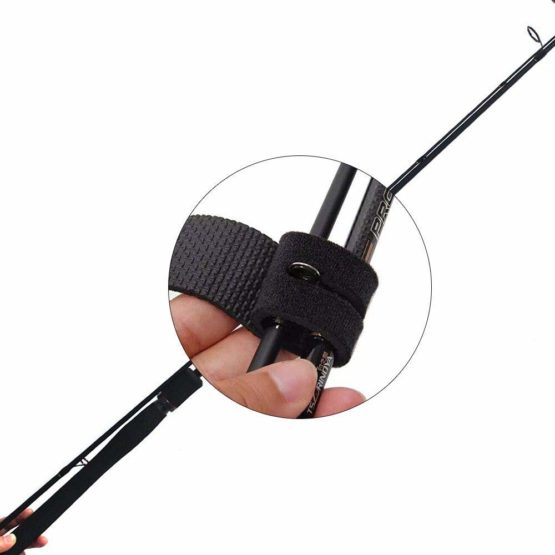 KnR Harmony Fishing Rod Belts Ties Strap 6pcs Magic Bait Casting Spinning Rod Straps Holders Fishing Tackle Tie Bag Accessories Stretchy - Image 4