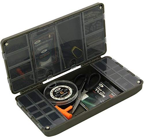 NGT Xpr Tackle Terminal Box - Fishing Equipment Box System for Tackle Terminal Carp Xpr Empty, Black, 24 cm x 13 cm x 4 cm - Image 2