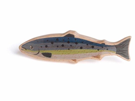 Erzi 16004 Wood Salmon Fish