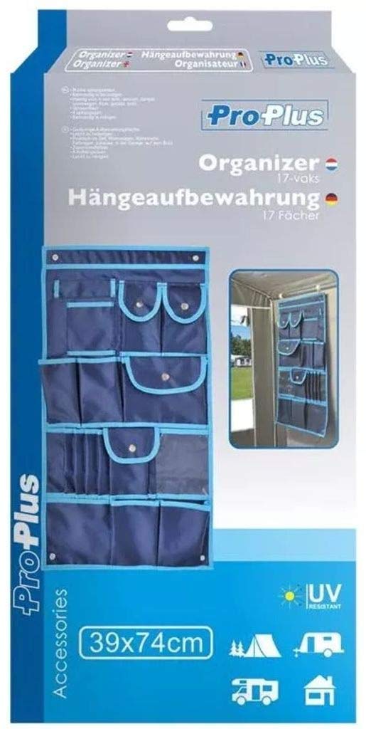 ProPlus 362066 Hanging Bag (W x H) 74 cm x 39 cm, Blue, 39 x 74 cm - Image 3