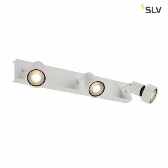 SLV Puri 3 / Internal Illumination, Surface, Wall-Mounted Light, Ceiling Spotlight / GU10 50W White, Aluminium, 50 W - Image 4