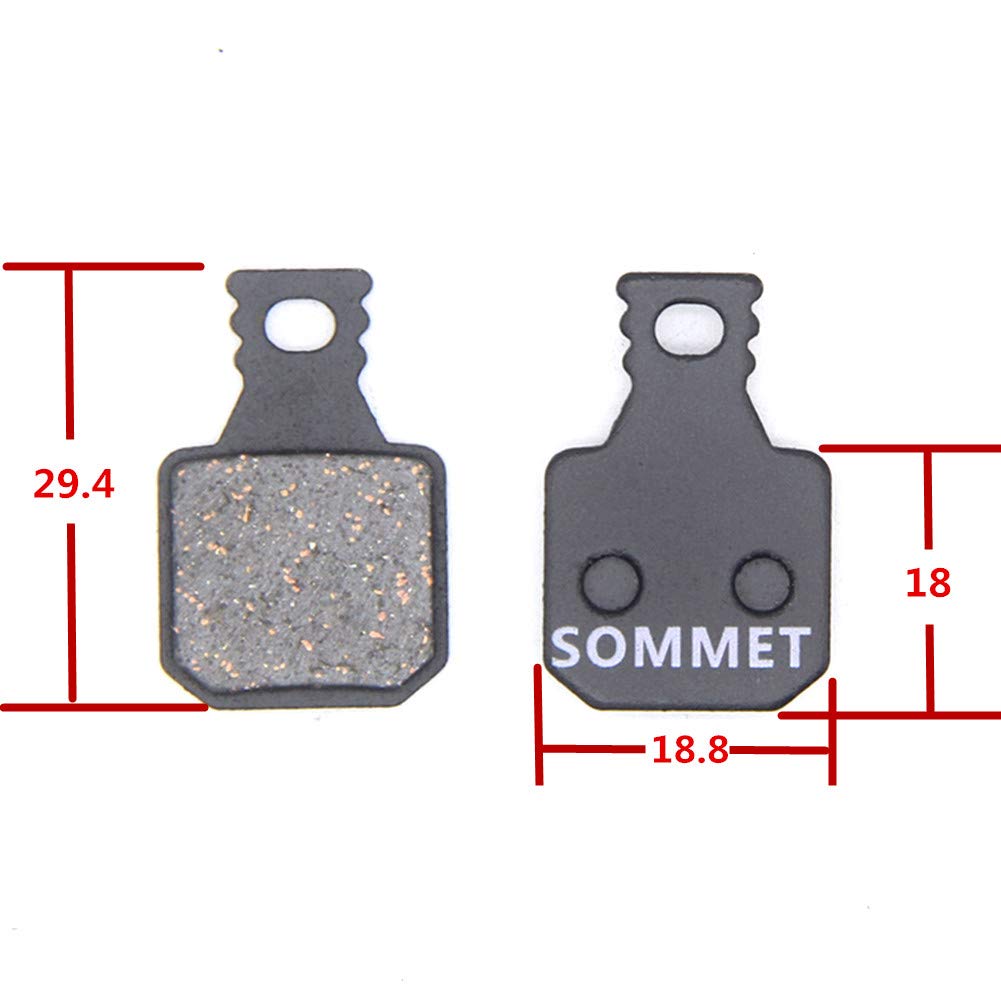 SOMMET Resin and Semi-Metallic Disc Brake Pads fit for Magura MT5 MT5E MT7 MT Trail Typ 8.1 SH901 M5 M7 ZSPB18-1 - Image 2