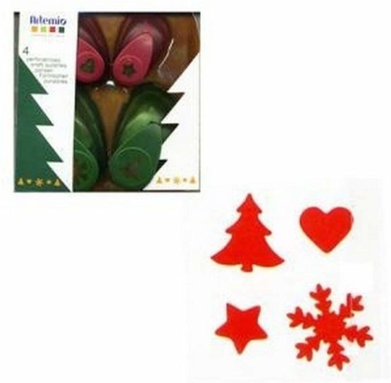Artemio Kit 4 Punches Christmas, Multi-Colour - Image 3