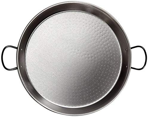 Vaello Campos La Valenciana 26 cm Polished Steel Paella Pan, Silver, 26cm