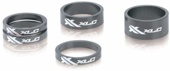 XLC Lenkkopferweiterung A-head Spacer-set As-a02 3x5/1x10/1x15 Mm 1 1/8 Zoll