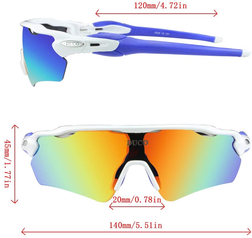 Lunettes De Soleil Duco Vintage - Monture Grise Pour Adulte