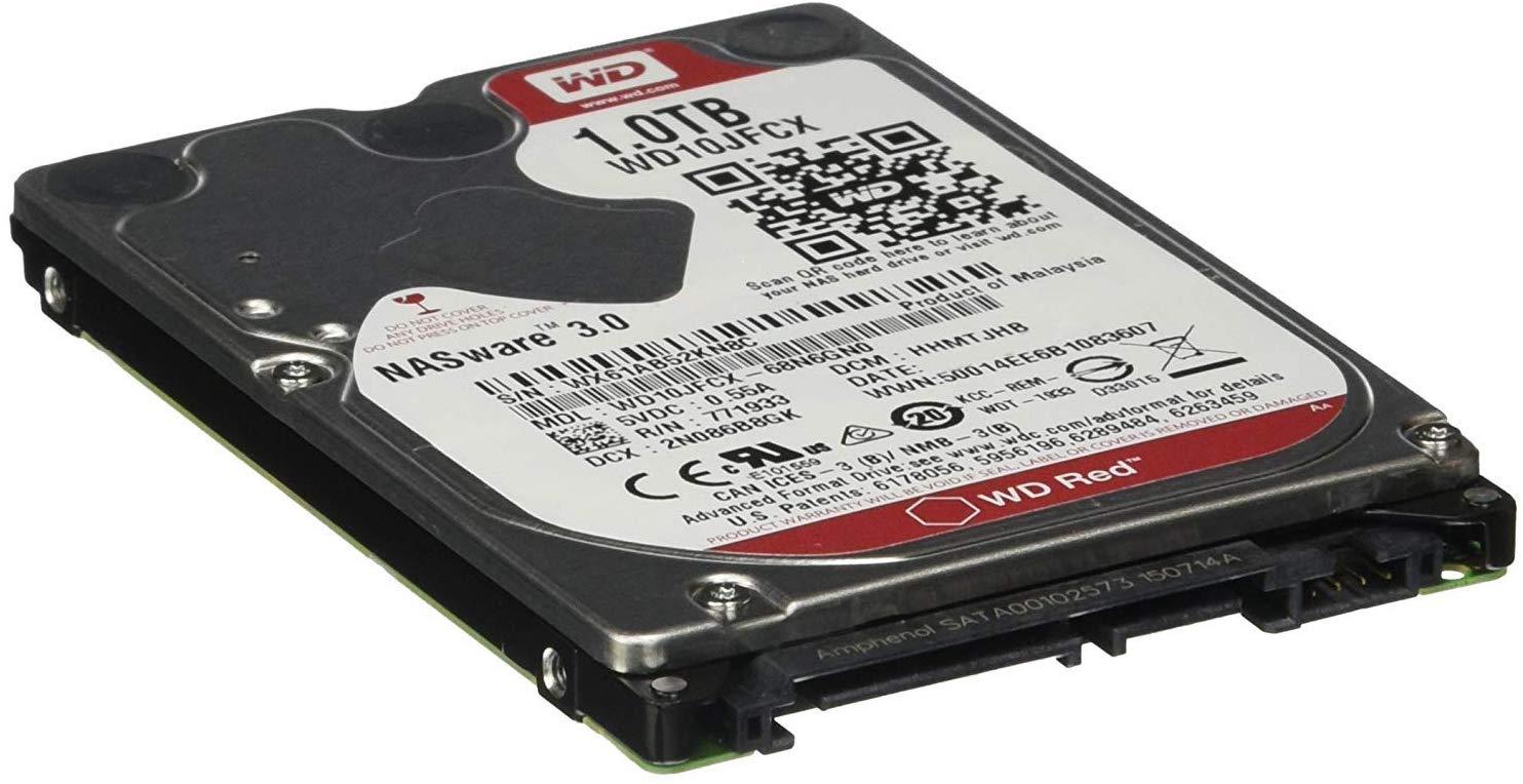 WD Red 1TB 2.5 Inch NAS Internal Hard Drive - 5400 RPM - WD10JFCX, 1 TB - Image 3