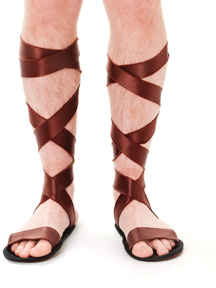 Roman Sandals (Adult Size), Brown