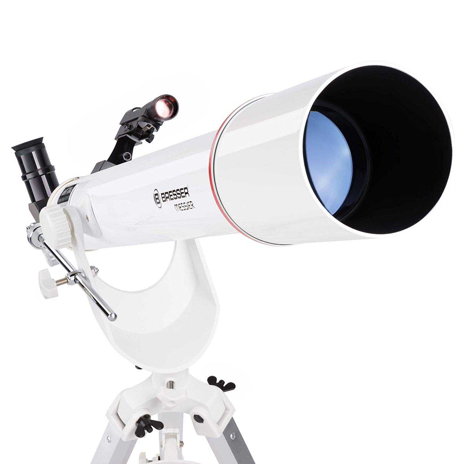 Bresser Messier Telescope AR-70/700 AZ with tripod and accessories, white - Image 3