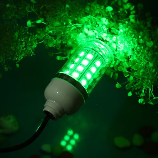 Fishing Light 15W LED Underwater Submersible Fishing Light Boat Lamp Fishing Bait Lure Light(5050-108 LED Beads) - Image 4