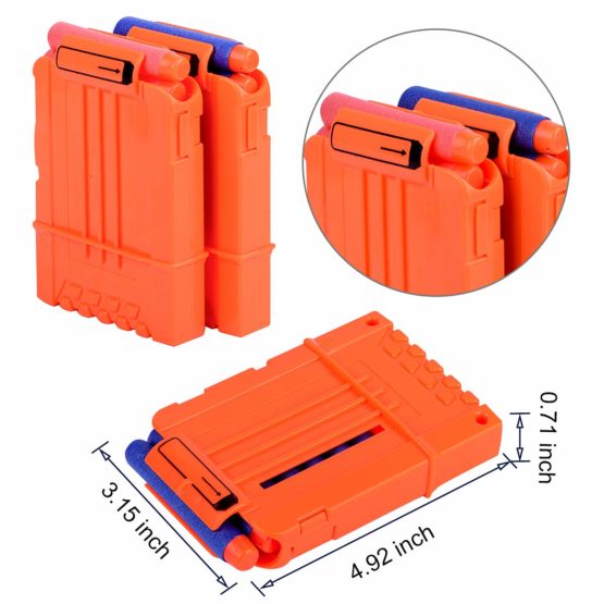 EXTSUD Kids Tactical Vest, 2 Sets Tactical Vest for Nerf Guns N-Strike Elite Series with 80Pcs Refill Darts, 2 Reload Clips, 2 Tactical Masks, 2 Wrist Bands and 2 Protective Glasses - Image 4