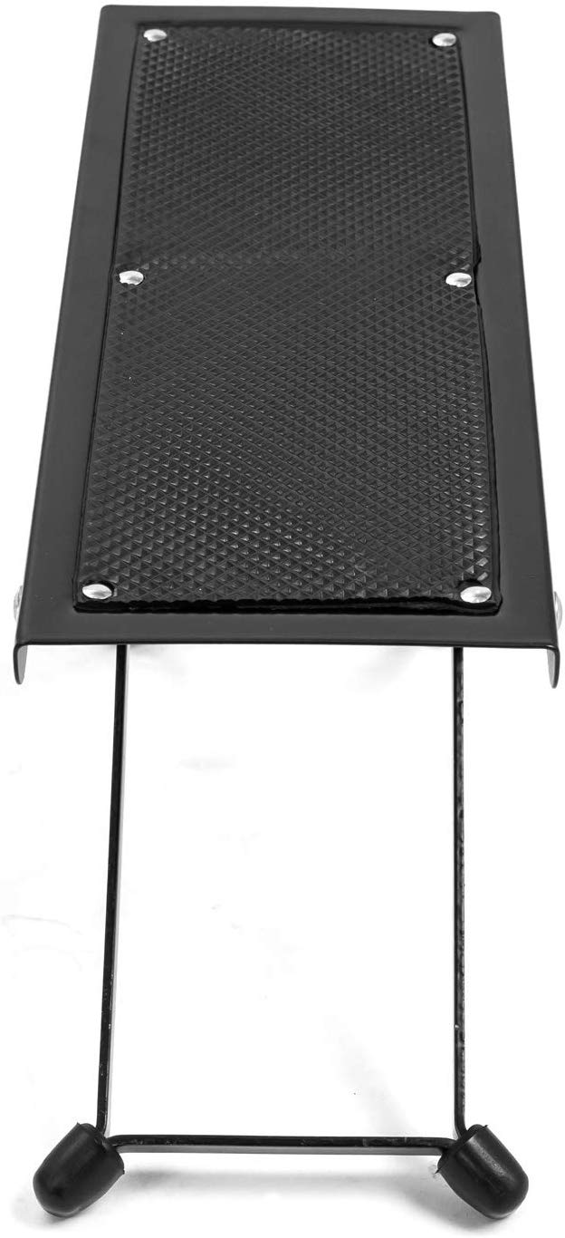 CASCHA guitar footrest 4-fold adjustable in height, foot stool foldable, foot rest footstool foot support guitar - Image 3