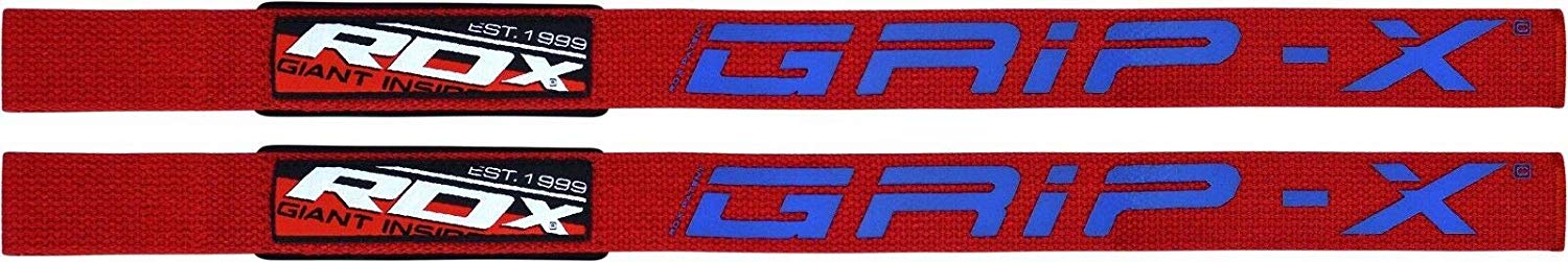 RDX Lifting Straps for Weightlifting, 100% Cotton Heavy Duty Gym Wrist Strap with 5MM Neoprene Padding - Image 4
