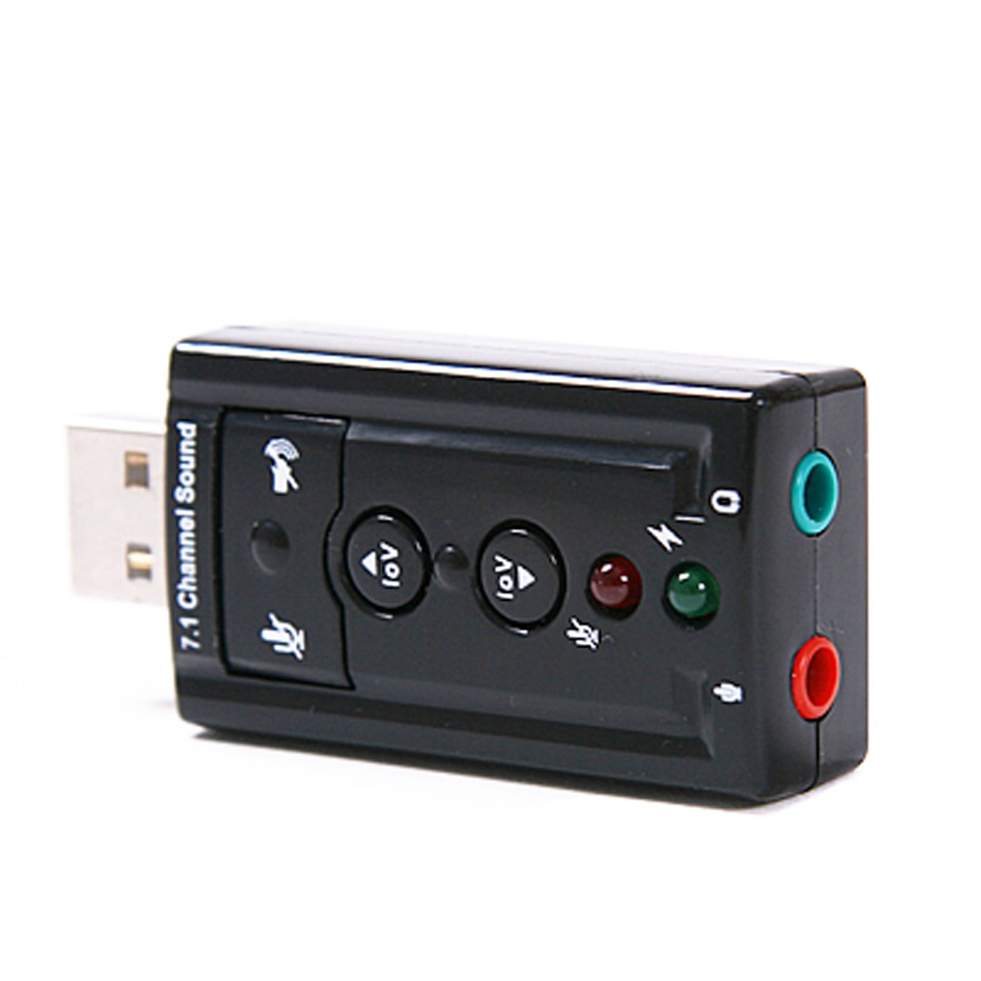 Dynamode USB-SOUND7, Portable USB Sound Card For Enhanced Media Experience- 7.1 Surround Sound, Deep Bass Sound - Image 4