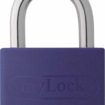 ABUS 508691 T65AL/40"myLock" Aluminium Padlock, Purple