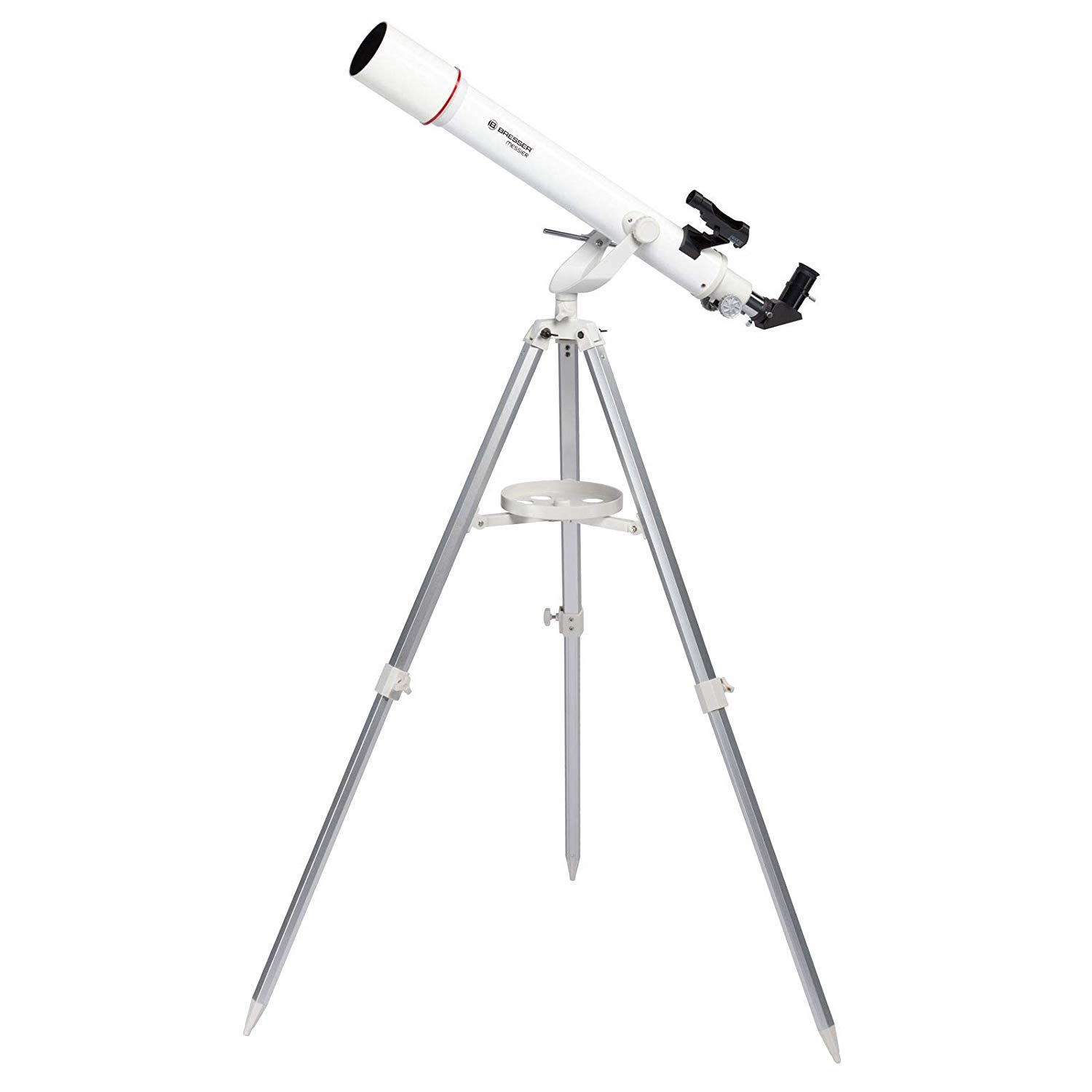 Bresser Messier Telescope AR-70/700 AZ with tripod and accessories, white