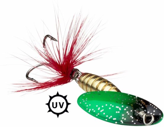 FISHN SpinnyOne Set - Length: 5.2cm/6cm - Weight: 4.2g/6.5g, Spinner Set - Spinner bait, artificial bait for fishing for pike, perch, trout (3x) - Image 3